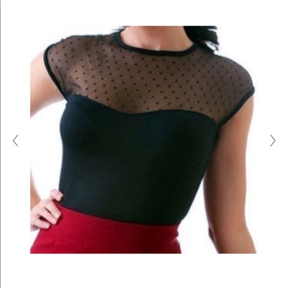 Rocksteady Top Polka Dot Mesh - Picture 6 of 6
